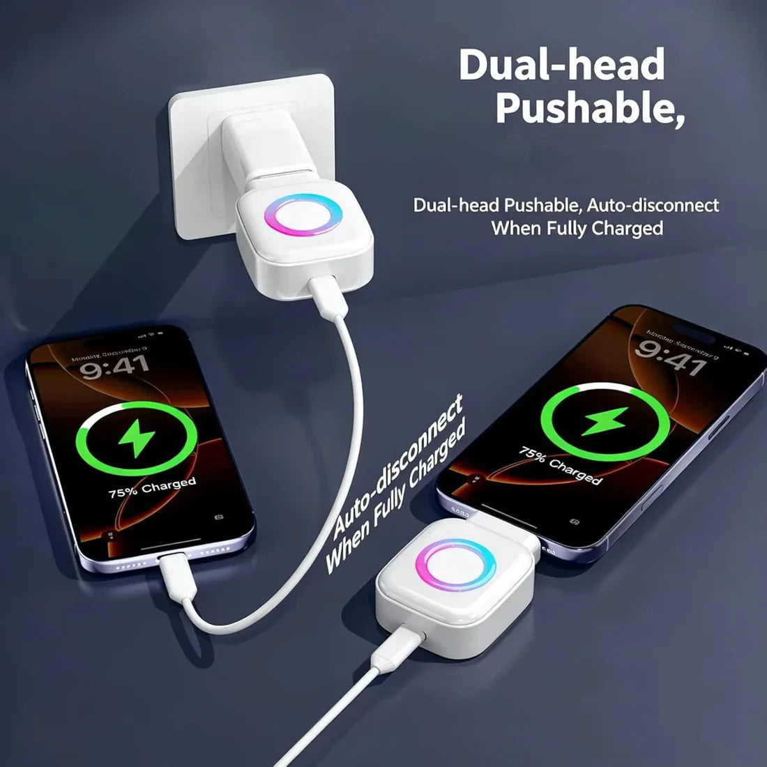 Smart Auto Disconnect Fast Charger (Us imported)