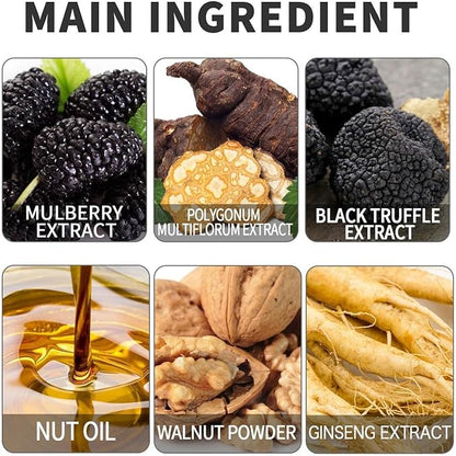 Black Fruit Hair Dye Cream,